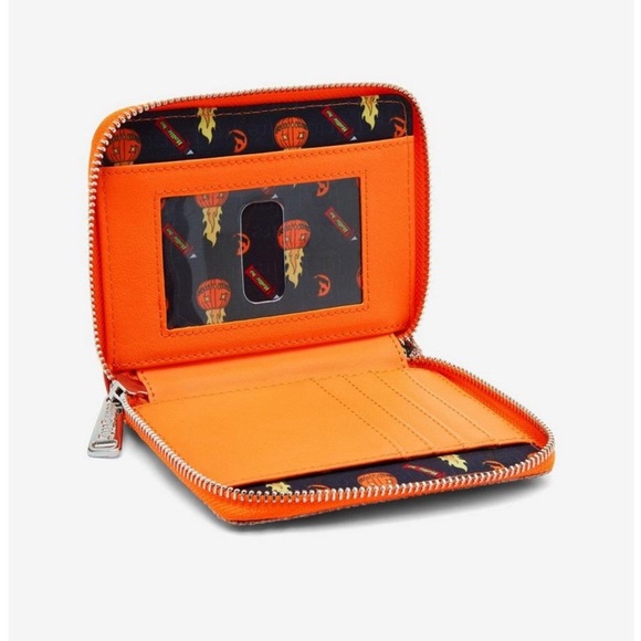 Loungefly Trick 'R Treat Sam Glow-In-The-Dark Mini Backpack and zip wallet - Picture 10 of 10